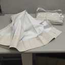 Guken Cream Linen Blackout Curtains 108 Inch Length 2 Panels Set for Living Room Bedroom Back Tab Thermal Insulated 100% Black Out Linen Drapes Room Darkening Window Curtains