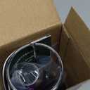 Maestri House Rechargeable Milk Frother with Stand, LunaFro Handheld Electric Foam Maker Waterproof Detachable Stainless Steel Whisk Drink Mixer Foamer for Lattes, Cappuccino (Black)