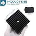 3 Pack Shock pad for air Compressor or Equipment Solid Rubber 4"x4"x1.2"