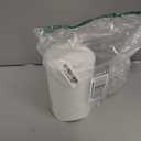 Rosekm Small Air Purifier for Home Bedroom, Personal Desk Mini Air Purifier, Room Hepa Air Purifier Fresheners Cleaner for Dorm, Pets, Smoke, Desktop, Office (White)