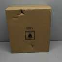 2 PCS 1.5 Gallon Drink dispenser, Glass Beverage Dispenser With Wood Stand, Large Water Drink Dispensers for Parties With Stainless Steel Spigot, Ideal for Lemonade,Juice, Tea, and Party Drinks