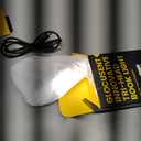 Glocusent Innovative Tri-Head Book Light for Reading in Bed, 3 Colors & 5 Brightness Levels, 1000mAh Rechargeable Reading Light with 30-Min Timer, 10-100Hrs, Partner Friendly, Perfect for Book Lovers (White)