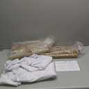 GRENTY Metal Arch Backdrop Stand and Cover Set 7.2FT/6FT, Wedding Arch Frame with Spiral Rotating Joint and 2 Wrinkle-Resistant Cover for Birthday, Anniversary, Wedding, Party, Baby Shower (White)