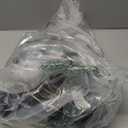 71'' Floor Lamps for Living Room, Tall Floor Lamp for Bedroom with Adjustable Angle Arc Reading lamp, Modern Torchiere Standing lamp with Glass Shade, Knob Switch, Bulb Included, Black