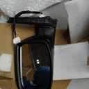 Left Driver Side Mirror Compatible With 2012 2013 2014 2015 2016 Honda CRV CR-V With Manual Folding Power Glass Black Replace#76258-T0A-A11(3Pins)
