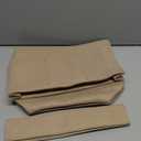 Vercord Felt Purse Organizer Insert Onthego 35 Handbag Tote Bag Organizer Bag in Bag with Removable Zipper (beige)