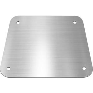 Bememo 1 Pcs Outboard Transom Reinforcement Plate, 0.2" Thick, Durable Aluminum Transom Support Plate Fit for Most Outboard Motors, Corrosion Resistant