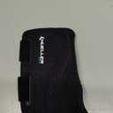 MUELLER Sports Medicine Green Fitted Wrist Brace for Men and Women, Wrist Pain Relief Support, Ideal for Carpal Tunnel, Tendonitis, Arthritis, Left Hand, Black, Small/Medium