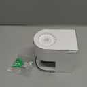 Automatic Toothpaste Dispenser Wall Mounted: White Electric 6 Adjustable Levels Auto Toothpaste Squeezer Smart Rechargeable Touchless for Kids Adults - Bathroom - Replaceable Parts, White