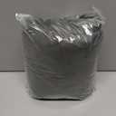 Elastic Round Dog Bed Replacement Cover Washable Easy Clean Not Waterproof 42 Inch Grey Velvet