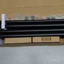 TONIAL 2 Pack Curtain Rods for Windows 48 to 84 Inches(4 to 7 ft), Telescoping Splicing 3/ 4 Curtain Rod 32 to 86 Inches(2.6 to 7.1ft), Decorative Single Drapery Rod with Round Cap Finial, Black