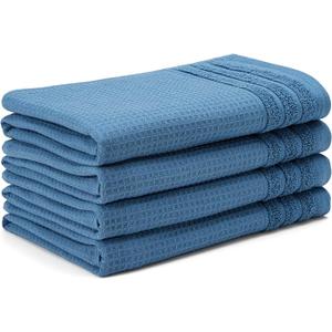 Navy Blue Towel Set of 4