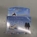 Ear Plugs for Airplane Pressure Relief, 2 Pairs Kids 6+, Adults/Small Canal Reusable Airplane Earplugs 26dB, with Silicone Connector Cord, Travel Essentials for Flying, Ear Protection Earplugs