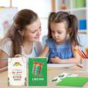 24Pcs Christmas Thank You Cards for Teachers Christmas Colorful Appreciation Cards with Envelopes and Stickers for Xmas Teacher Gifts, 6 designs