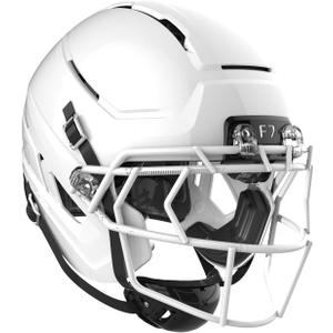 Schutt F7 AiR Varsity Football Helmet (Virginia Tech 5-Star Helmet) | Lightweight, Protective Football Helmet for High School Football and Older, Carbon Steel Facemask Included, Medium