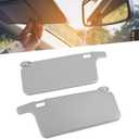 Car Sun Visor Replacement Set, Left Driver & Right Passenger Sun Visor Sunlight Blocking Kit for 1996 to 2001 2 Pack