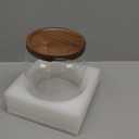 Sweejar Glass Jars for Laundry Room Organization, Half-Gallon Laundry Pods Container, Glass Food Storage Jars with Airtight Lid, 1 Pack, Press Lid