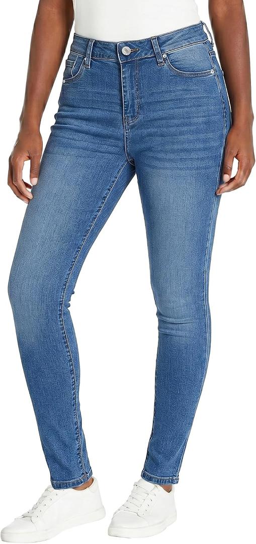Utyful Skinny Jeans for Women Trendy High Waisted Classic Slim Fit Stretchy Denim Pants Jeggings Country Concert Outfit (Blue, M)