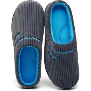 House Slippers for Women with Arch Support | Memory Foam Non-Slip, Two Tone Embroidered Soft Home Slippers, All Season Comfort 7