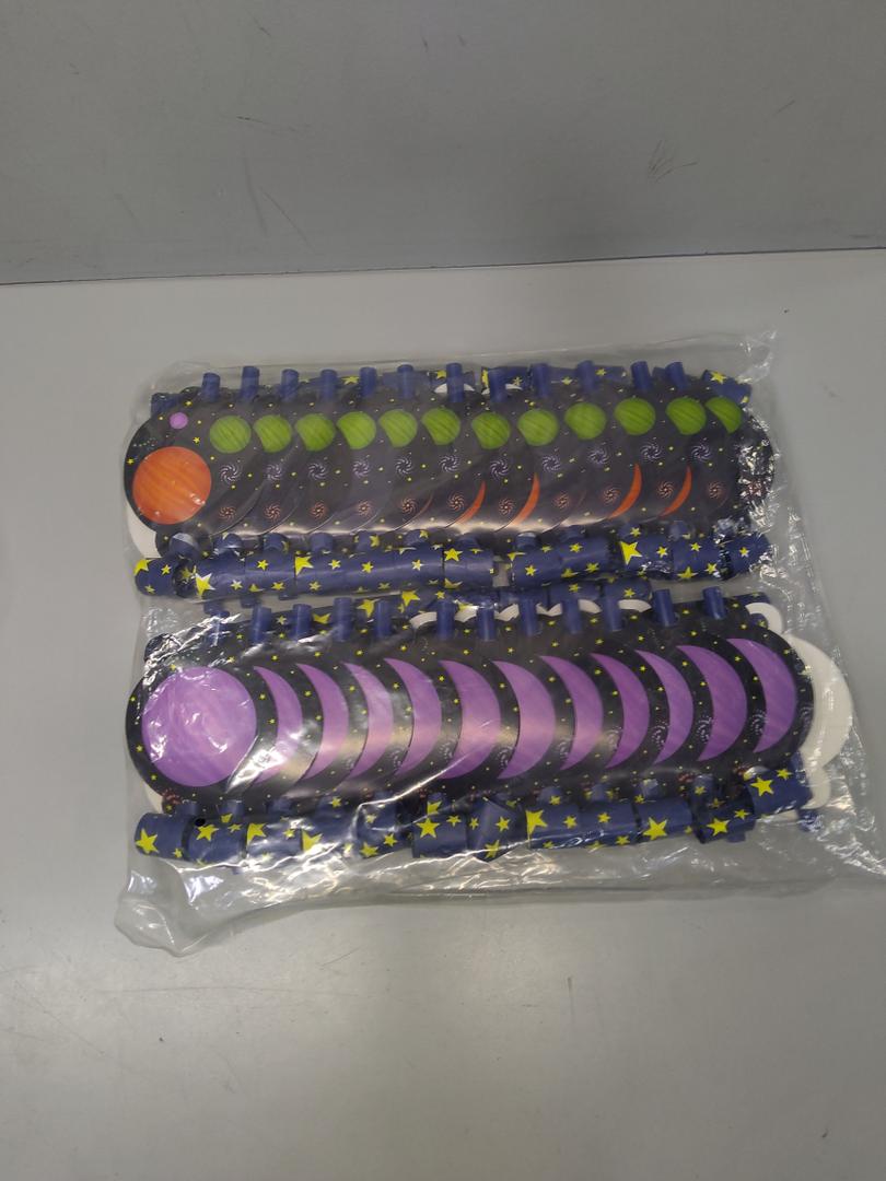 Musical Blow Outs, Space Party Favors (48-Pack)