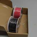 16 Gauge Marine Wire 16 AWG Marine Grade Wire Include 16 AWG 50FT Red & 50FT Black,16 Gauge Tinned Copper Oxygen-Free Boat Electrical Cable for Automotive/RV/Camper/Trailer Outdoor Use