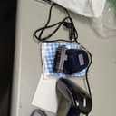 NTAYDZSW Powerful Handheld Fabric Steamer - 1800W with Fast Ceramic Heat-Up Plate, 2-in-1 Ironing & Wrinkle Remover, Steam Nozzle, Lint Brush - Blue, for US 120V Only