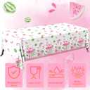 Watermelon Party Supplies,3Pack Watermelon Party Tablecloth One in A Melon Birthday Decorations Summer Theme Table Cover for First Birthday,Baby Shower Decorations, 70.8x42.5 Inches