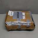 Amazon Basics Brushed Microfiber 3 Piece Duvet Cover Set, Full/Queen, Bright White, Striped