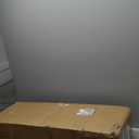 Shintenchi Over The Toilet Storage Cabinet, Bathroom Shelf Organizer with Anti-Tip Device Small Freestanding Space Saver with Adjustable Shelf and Glass Door, Black