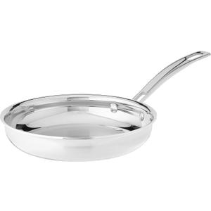 Cuisinart MultiClad Pro 8" Open Skillet, 8-Inch, Stainless Steel