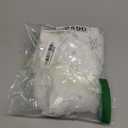 XAMSHOR Sequin Christmas Tree Skirt Soft Plush Mat White Faux Fur Holiday Party Decorations 24 Inch