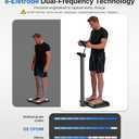 GE Smart Scale Body Weight BMI Fat, Segmental Data Dual-Frequency Bend-Free