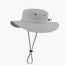 Home Prefer UPF50+ Mens Sun Hat Wide Brim Fishing Hat Sun Protection Beach Gardening Bucket Hat for Men Women