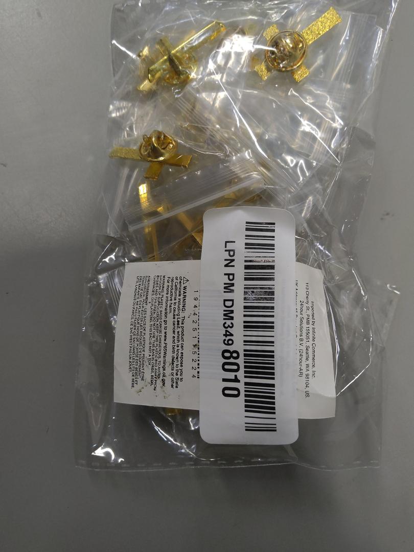 Gold Cross Pins