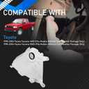 Windshield Washer Reservoir Tank with Cap No Bottom Sensor Hole Compatible with 1998-2004 Toyota Tacoma Replaces 85315-04050, for 2WD 4WD Models Without Cold Weather Package