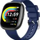 Smart Watches for Men Women Fitness: Fitness Tracker with Blutooth Call 24H Heart Rate SpO2 Sleep Monitor 5ATM Waterproof 120+ Sport Mode Smartwatch Compatible with iPhone Android Phones (Deep Blue)