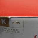 Sunbeam Royal Luxe Night Fog Heated Blanket 12-Heat Settings Auto Off Machine Washable King