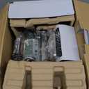 All-Clad Electric Stainless Steel Waffle Maker 4 slice, Digital screen and audible beep alert 7 Browning Levels, Square, Belgium Waffle, Removable Plates, Dishwasher Safe Silver