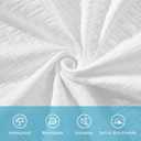 Cozymaker Queen Size 100% Waterproof Mattress Protector, Cooling Mattress Cover Fitted 8-21" Deep Pocket, 3D Air Fabric Soft Breathable Bed Mattress Pad Cover Noiseless Washable