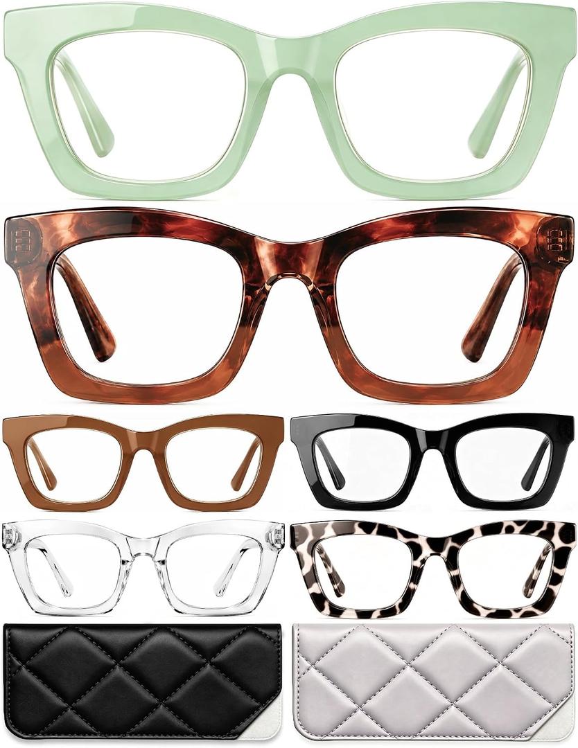 Stylish Reading Glasses for Women, Stylish Eyeglasses, Blue Light Readers for Women, Cheaters