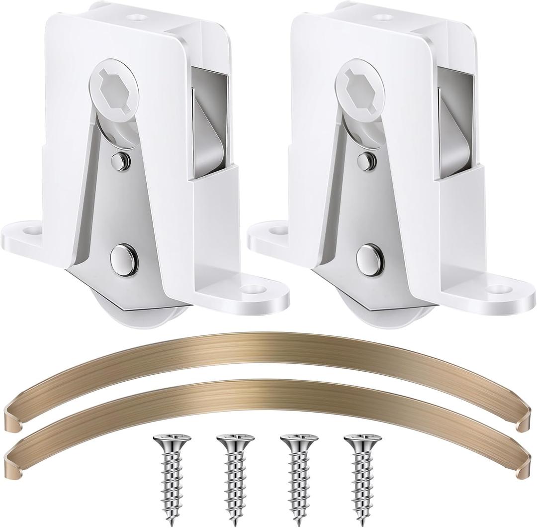 Sliding Screen Door Rollers & Upper Spring Kit Compatible with Andersen 1274104 & 1997196 and Compatible with 200/400 Series Perma-Shield & Frenchwood Gliding Patio Doors (Pre-1991)