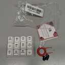 Max Keyboard Cherry MX Switch Tester - 12-Key Mechanical Keyboard Sampler With Printed PBT Keycaps (Cherry MX Color Included)