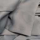 Sun Zero Easton Energy Saving Blackout Grommet Curtain Panel, 40" x 95", Mineral