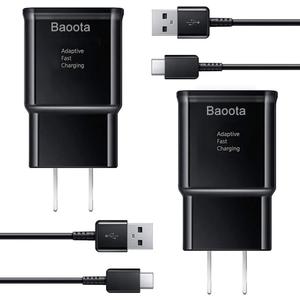 Type C Charger Fast Charging, USB C Charger Block with 6.6Ft Cable for Samsung Galaxy S24 Ultra/S23 Plus/S22/S21/S20/S10/S10 Plus/S10E/S9/S8/Note 8/9/10/20