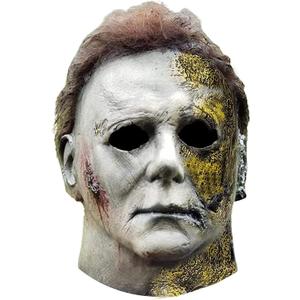 WPOZD Halloween Michael Myer Mask, Latex Horror Scary Masks for Adult Cosplay, Great for Costume Parties, Easter
