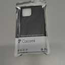 Cocomii - Rectangle Case Compatible with iPhone 13 Pro Max/12 Pro Max - Soft Touch Silicone, Microfiber Lining, Women Girls Men, Protective Phone Case for iPhone 13 Pro Max/12 Pro Max 6.7 inch, Black