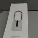 KONSIDEN Desk Fan Bladeless, 11.8 Inch Office Fan Small, Quiet, 3 Speed Adjustment, Touch Control, Easy to Clean, Desk Fans Small Quiet, Ideal for Office, Living Room, Bedroom (Gray/Dark Red)