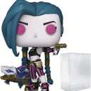 POP Funko TV: Arcane League of Legends - Jinx Vinyl Figure (Bundled with Compatible Box Protector Case), Multicolor, 3.75 Inches