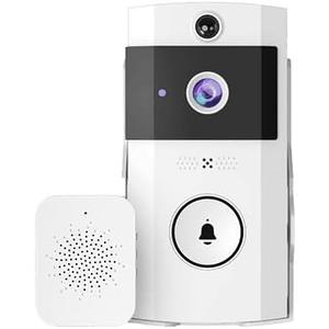 Bell Guard Doorbell Camera No Subscription HD Wireless Video Camera BellGuard Real-time Alerts, 170 Degree Wide-Angle Lens, Night Vision, Two-Way Audio System, Wire-Free Installation