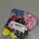 16 Pieces Dog Anti Slip Socks for Small Dogs, 4 Styles Non Skid Doggie Socks with Grips, Anti-Slip Indoor Puppy Cat Pet Paw Protection for Hardwood Floor Wear, Prevent Licking (M)